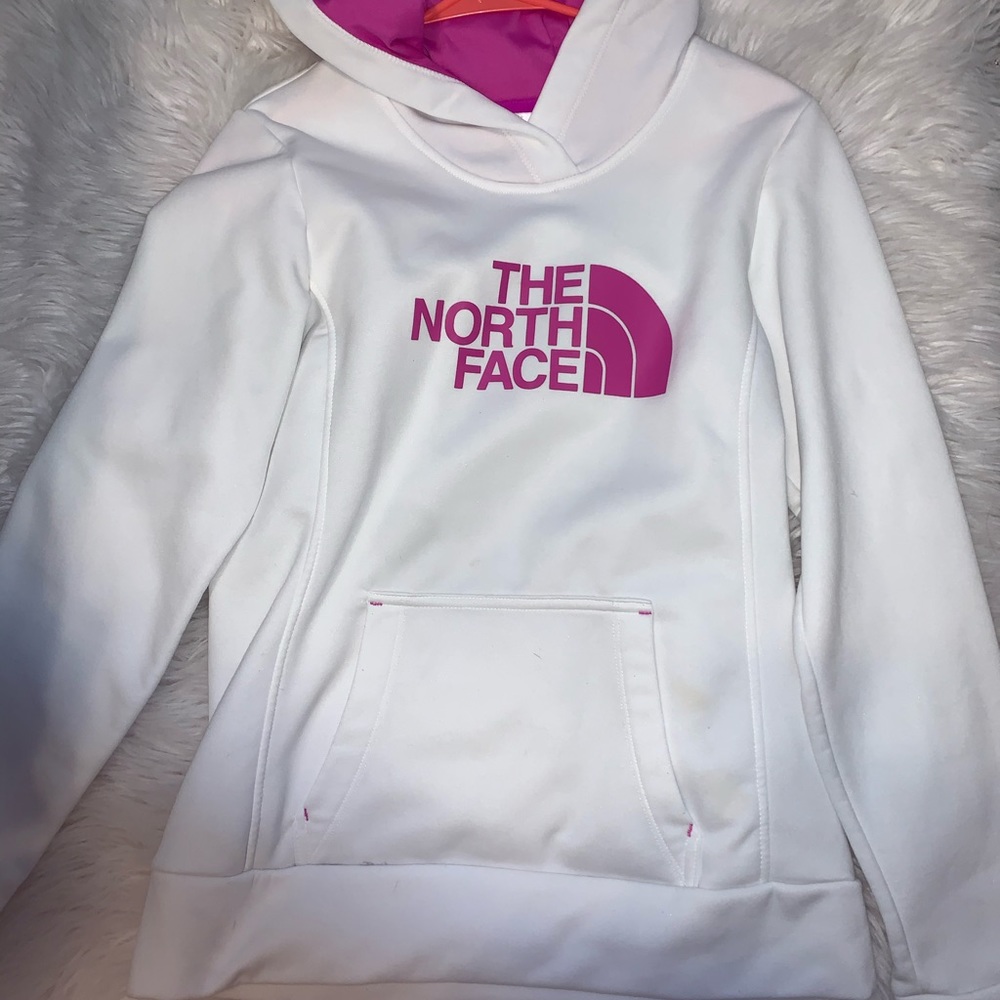 Women’s White North Face Sweatshirt